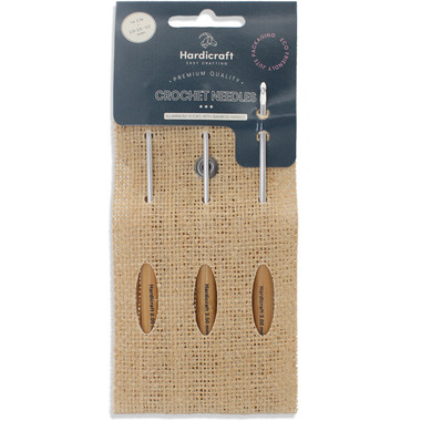 HARDICRAFT Häkelnadel-Set 14cm HC-70MB11 3 Stück