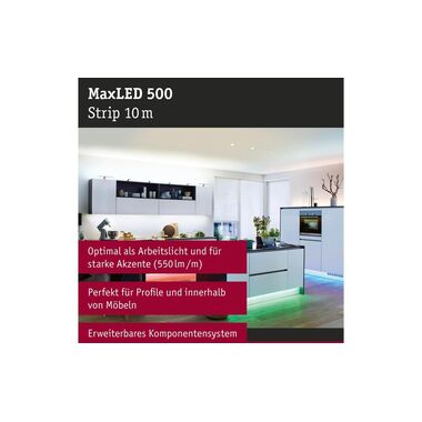 Paulmann MaxLED 500 LED Strip RGBW inkl. Adapterkabel 10 m