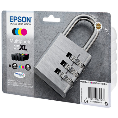 EPSON Multipack Tinte XL CMYBK T359640 WF-4720/4725DWF 4-color