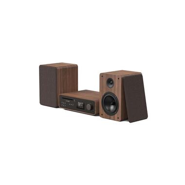 Pure Micro-HiFi System Classic Stereo Black/Walnut