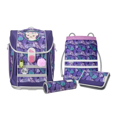 MCNEILL Schulranzen-Set McLight 2 9654251000 JUNGLE 6-teilig