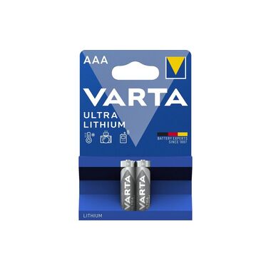 Varta Batterie Ultra Lithium AAA , 2 Stück
