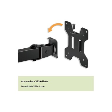 My Wall Notebook Stand HEG8L Economy-Line up to 10 kg – No information