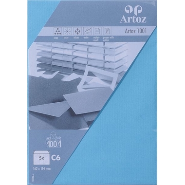 ARTOZ Buste 1001 C6 107324183 100g, azur 5 pezzi