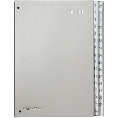 PAGNA Cartella banco A4 24329-14 argento 1-31