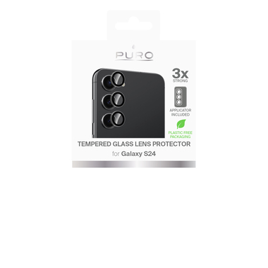Individual Protective Tempered Glass for Samsung Galaxy S24 lenses | Puro