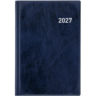 BIELLA Geschäftsagenda Terminia 2027 817535050027U 1W/2S blau ML 14.5x20.5cm