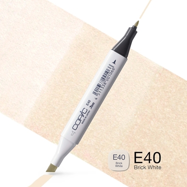 COPIC Marker Classic 20075115 E40 - Brick White