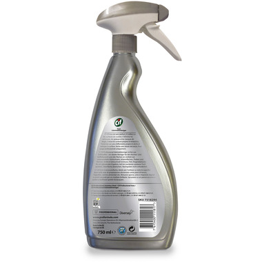 CIF CITRON Nettoyant pour inox 750ml 7518294 Professional