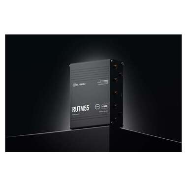 Teltonika 5G industrial router RUTM55 dual SIM, eSIM