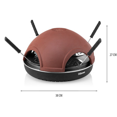 TRISTAR Grill de table Pizza Festa PZ-9154 900Watt, 30cm