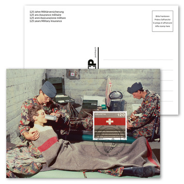 Maximum card «125 years Military Insurance»