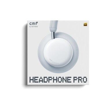 CMF by Nothing Wireless Over-Ear Headphones Headphone Pro Light Gray