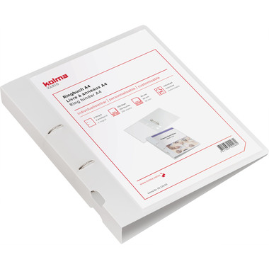 KOLMA Ringbuch Vario KF A4 02.120.00 transparent 2-Ring 3.8cm