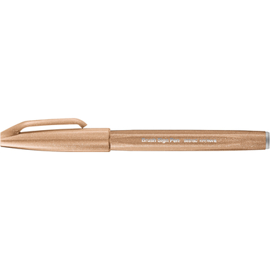 PENTEL Brush Sign Pen SES15C-E2 marrone noce