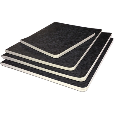 NEUTRAL Wachstuchheft 7,5 x 12cm 02.11.12.48 weiss 80g, 4x4mm OR 48 Blatt