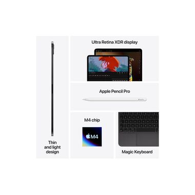 Apple iPad Pro 11" M4 WiFi 2024 512 GB Silver