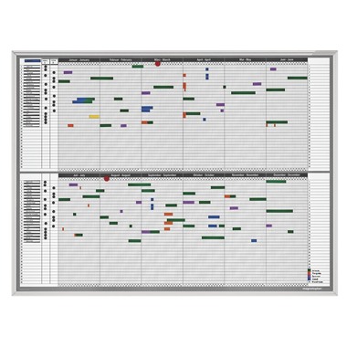 MAGNETOPLAN Planificateur vacances/activ. 3703155 7 jours, 30 Col. 1200x900mm