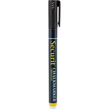 SECURIT Marker Craie 1-2mm SMA100-BL noir