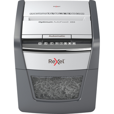 REXEL Destructeur docu. Optimum AF+ 2020045XCH 45X, P-4, 20lt