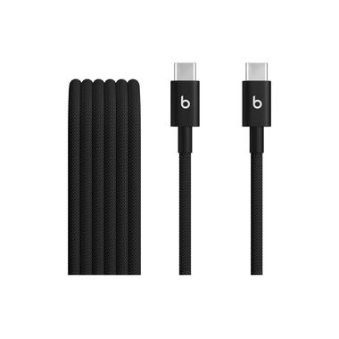 Apple Beats Câble USB-C vers USB-C tissé, noir, 60W 1.5 m