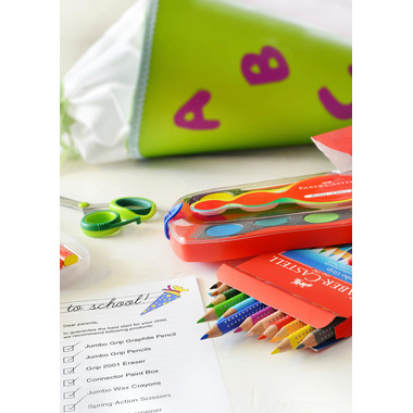 FABER-CASTELL Matite colorate Jumbo Grip 110912 12 colori