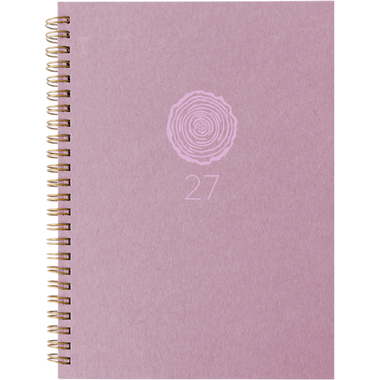 BIELLA Agenda Dispo Term 2027 808592400027U 1S/2P rose 14.5x20.5cm
