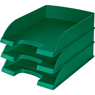 LEITZ Corbeille à courrier Plus A4 52270055 vert