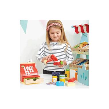 LE TOY VAN Aliments jouets Panier d'achat rempli & scanner