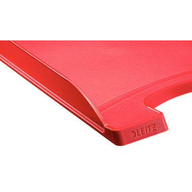 LEITZ Plus Briefkorb, flach A4 52370025 rot