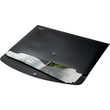 LEITZ Pochettes à élast. Recycle A4 4678-00-95 noir, PP