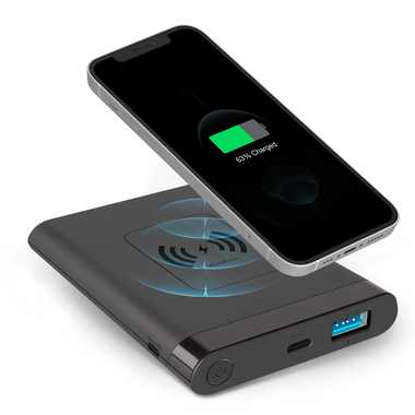 Power bank sans fil 5W avec ports USB et USB-C