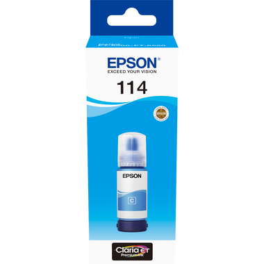 EPSON Flacone d'inchiostro 114 cyan T07B240 EcoTank ET-8500 6200 pagine