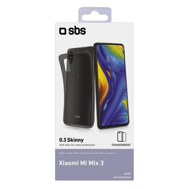 Cover in TPU trasparente per Xiaomi Mi Mix 3