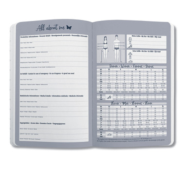 JOLIE Agenda Flair 2026 J6101 1W/2S indigo blue ML A5
