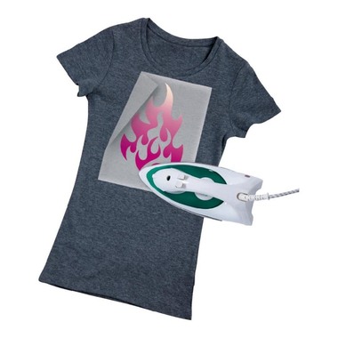 AVERY ZWECKFORM Textilfolie Iron-on A4 MD1003 Inkjet farbige Textil. 4 Stk.