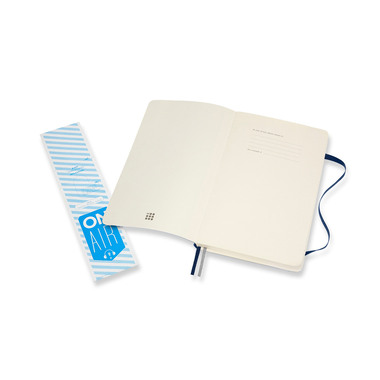 MOLESKINE Carnet SC L/A5 606266 en blanc,saphir,192 p.