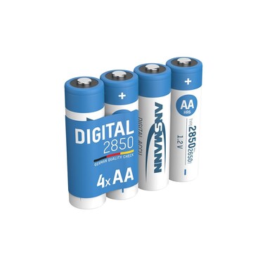 Ansmann Batterie Digital Typ 2850 NiMH AA 2850 mAh, 4 Pièce/s