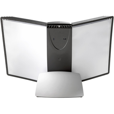 DURABLE Système d.présent.SHERPA Style 585501 noir, avec 10 pochettes A4