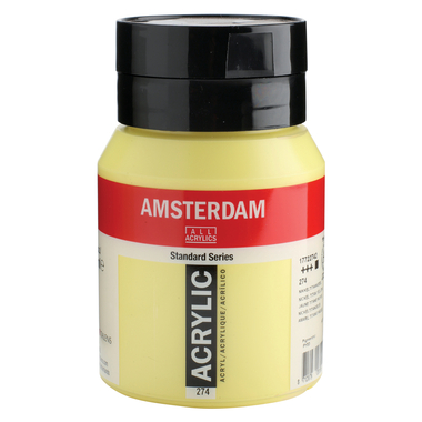 AMSTERDAM Colore acrilici 500ml 17722742 nickeltitangiallo 274