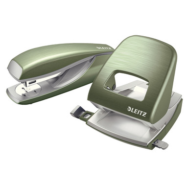 LEITZ Bürolocher NewNeXXt Metall 50060053 seladon grün 30 Blatt