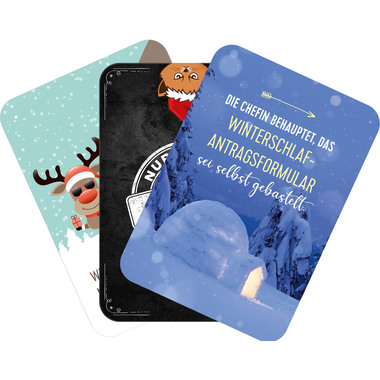 ARS EDITION Calenda. Avvento 7.2x10.5cm 136214 24 carte per sfogarsi