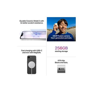 Apple iPhone 17e 256 GB Schwarz DEP