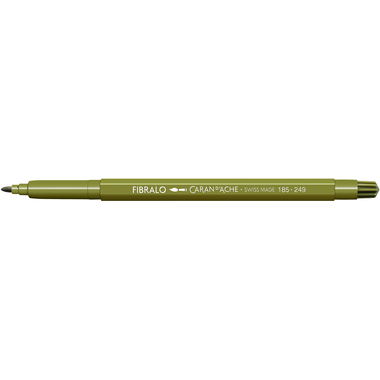 CARAN D'ACHE Fasermalstift Fibralo 185.249 oliv