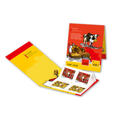 Stamp booklet «Pro Patria – Swiss cultural heritage»