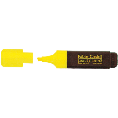 FABER-CASTELL Textmarker TL 48 1-5mm 154807 gelb