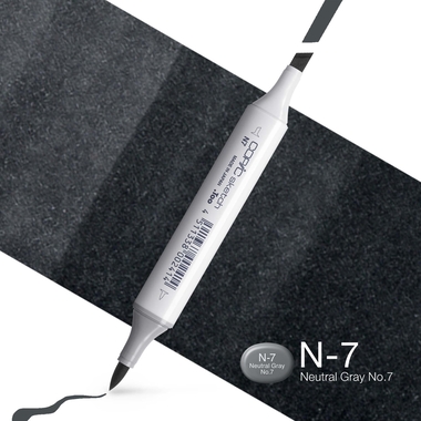 COPIC Marker Sketch 2107593 N-7 - Neutral Grey No.7