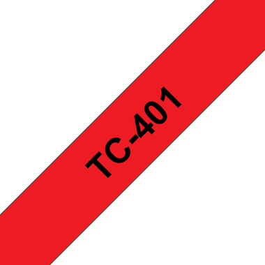 PTOUCH Ruban, laminé noir/rouge TC-401 PT-3000 12 mm