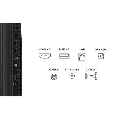 TCL TV 55P7K 55", 3840 x 2160 (Ultra HD 4K), QLED