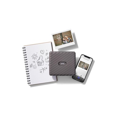 Fujifilm Mobiler Drucker Instax Link Wide Mocha Gray
